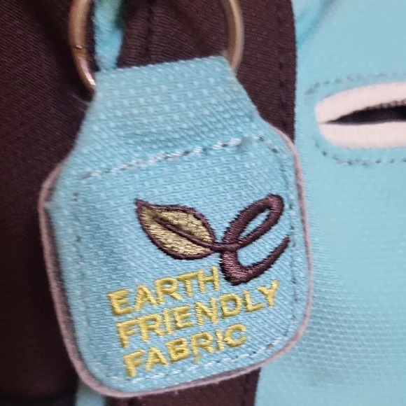 Stylish Blue and Black Women's Bag, Sherpani, Earth Friendly Fabric. NWOT - Picture 3 of 9